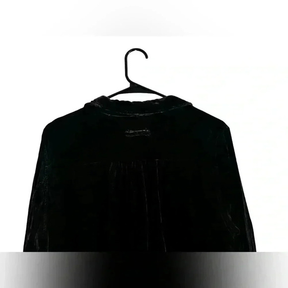 CP Shades (sHiRt)  Romy Brown Velvet Top Size S - Picture 3 of 9